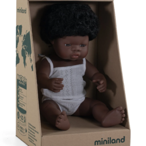 Muñeco afro inclusiva