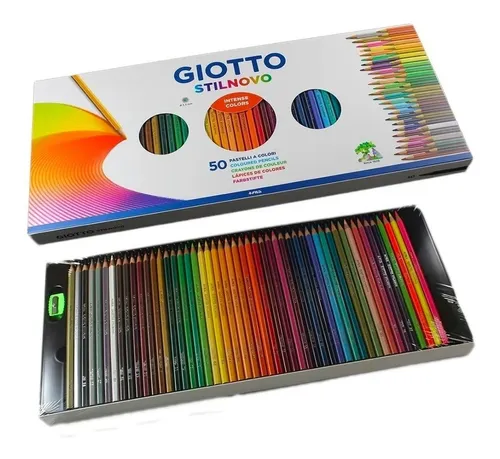 50 Lapices de Colores Giotto Stilnovo.