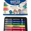 Marcadores Giotto Textil X6