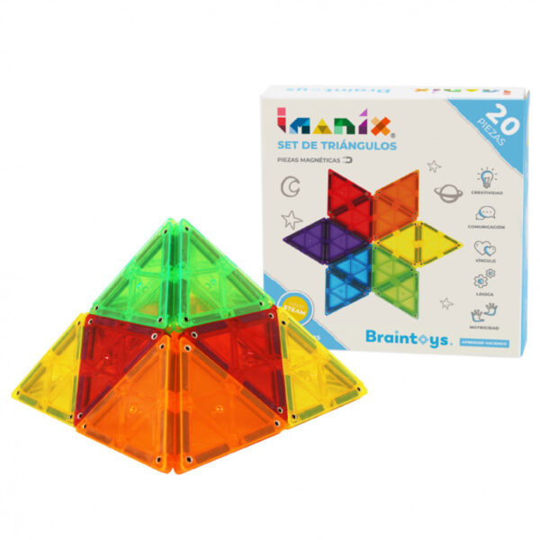 IMANIX TRIANGULOS 20 PIEZAS